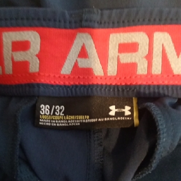 Under Armour Blue Loose Golf Travel Casual Pants Mens 36 - Picture 3 of 8
